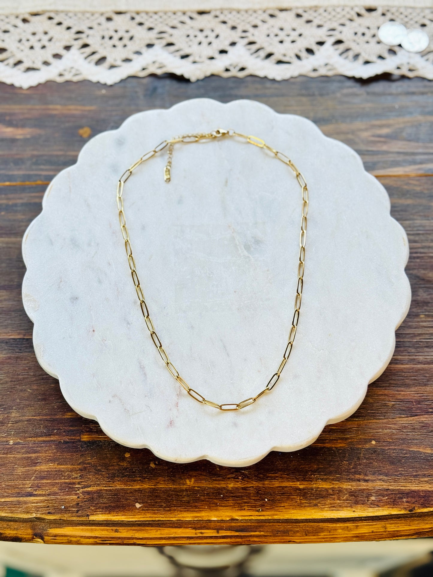 Stainless steel Paper Clip Chains