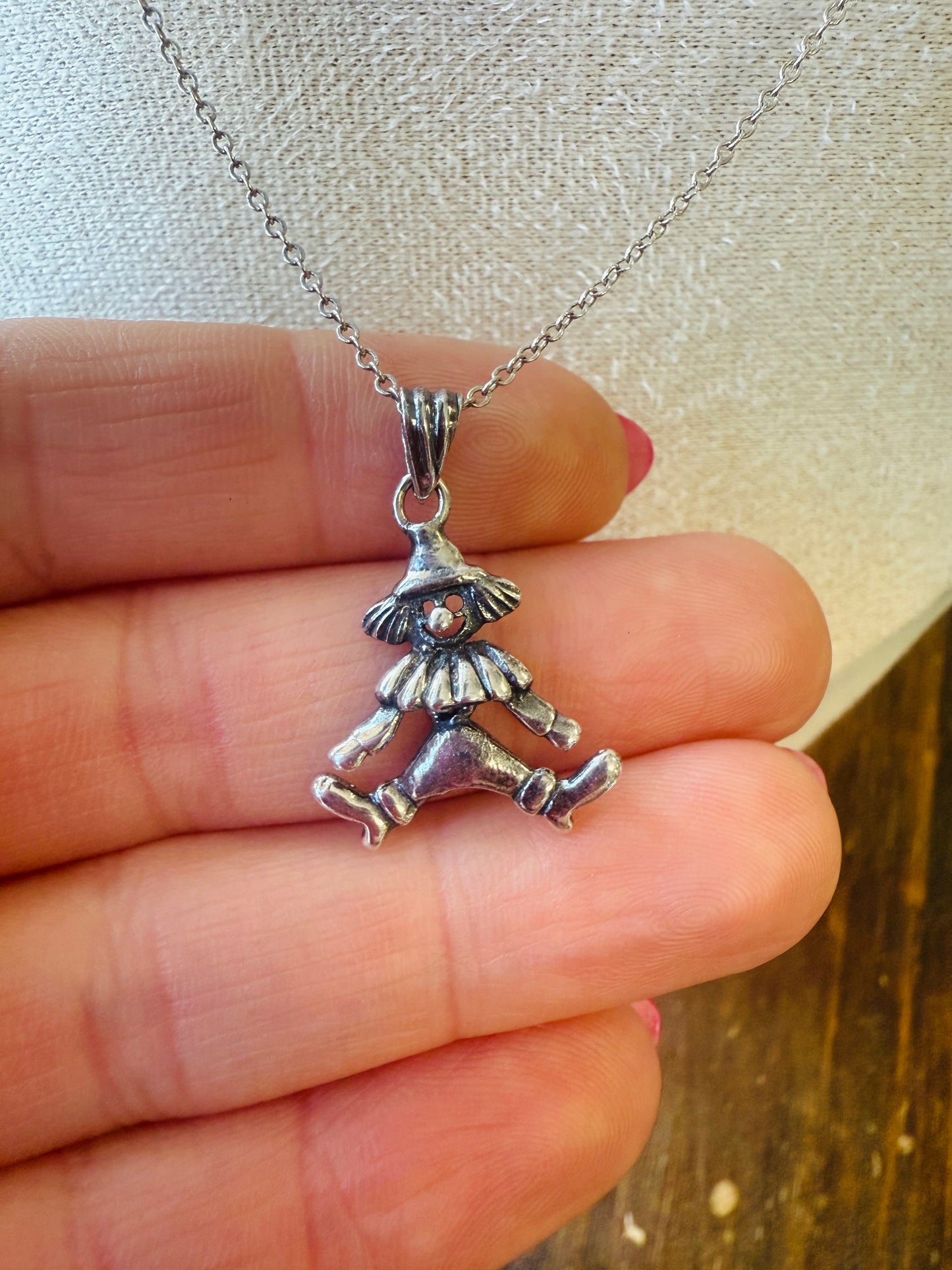 Articulated Clown Necklace