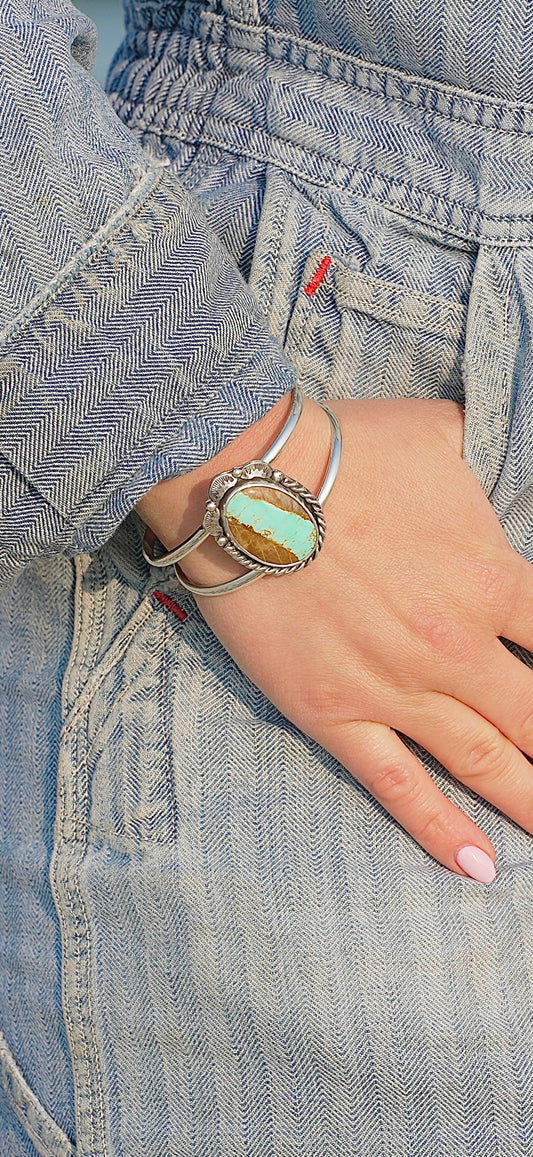 Royston Turquoise Cuff