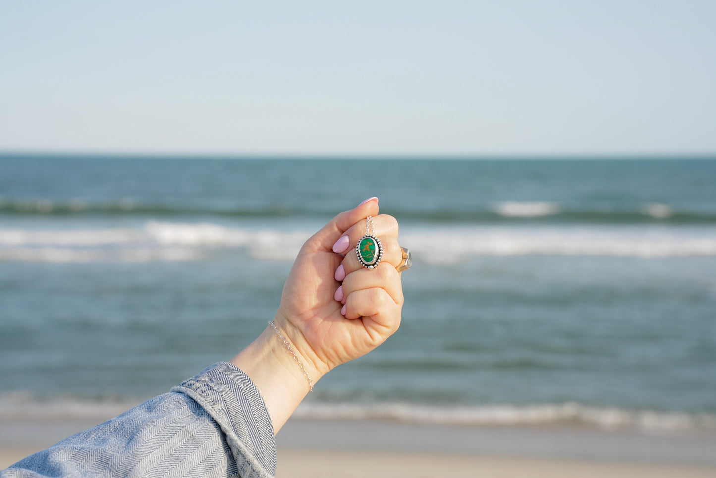 Everyday Green Turquoise Necklace