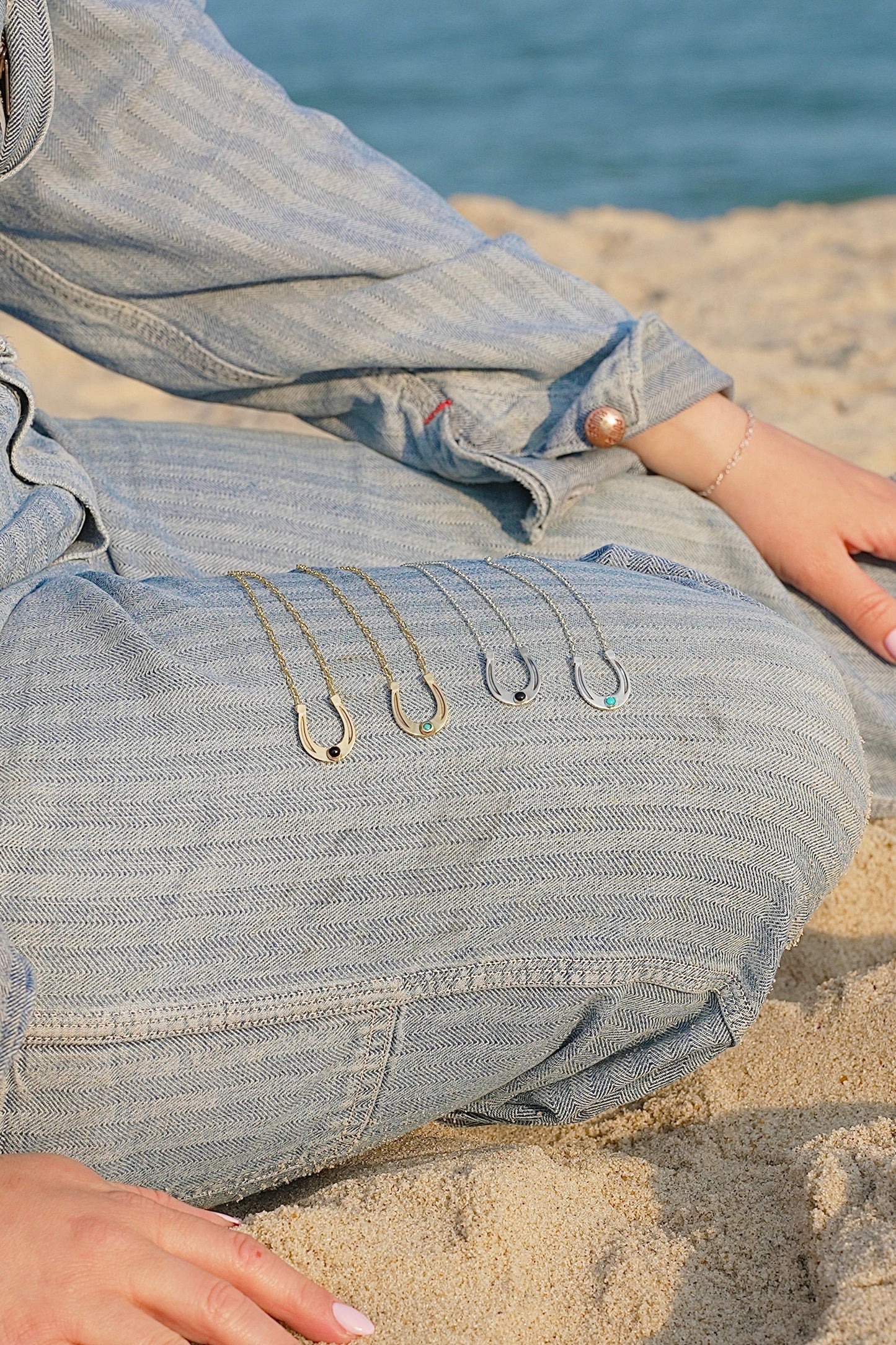 Jupiter Sky Horseshoe Necklace ℧