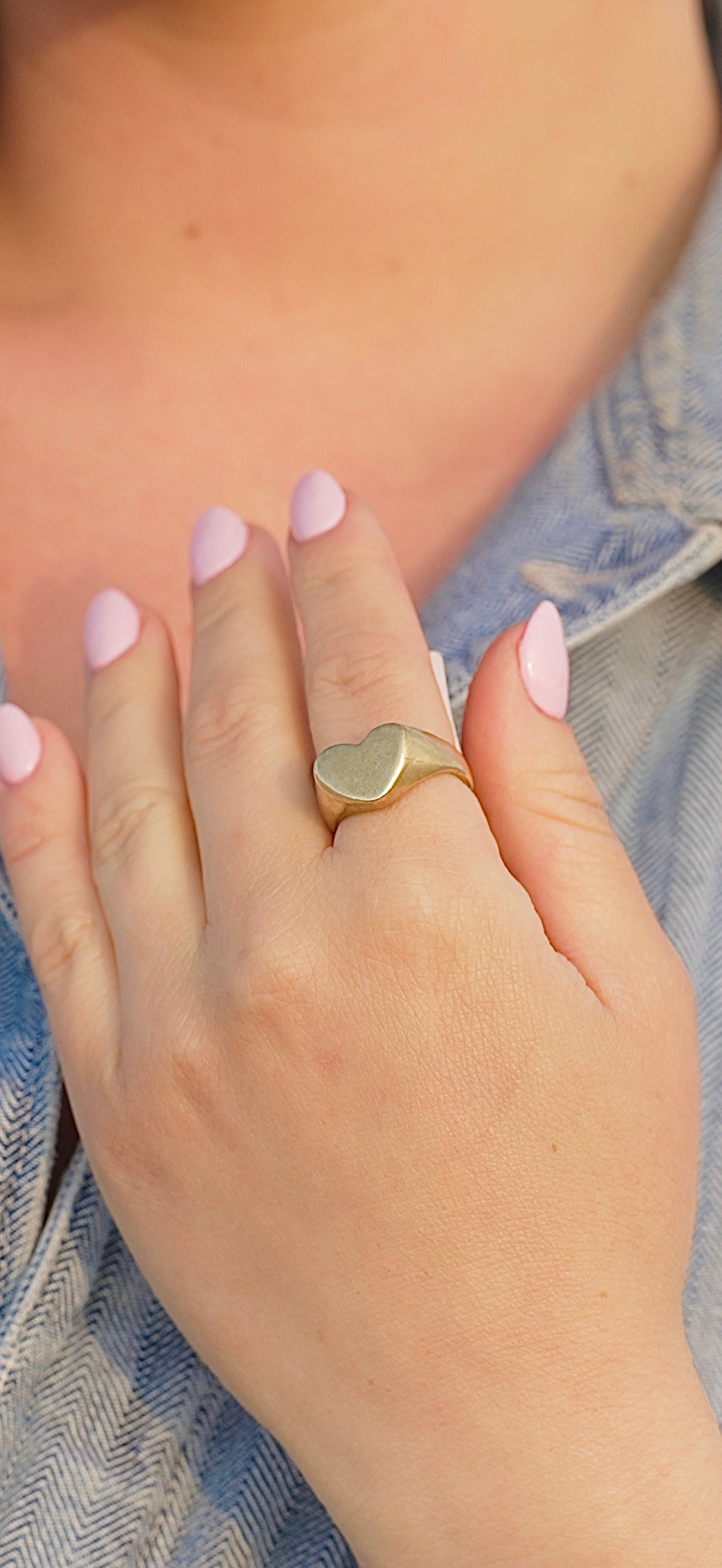 Sweetheart Signet Rings ❤︎