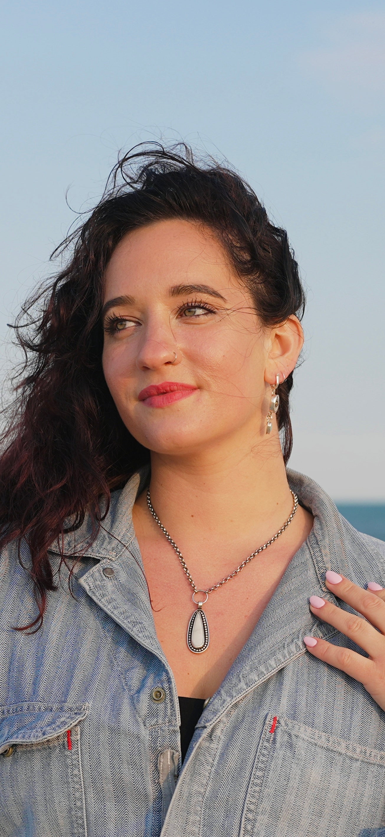 White Buffalo Drifter Necklace