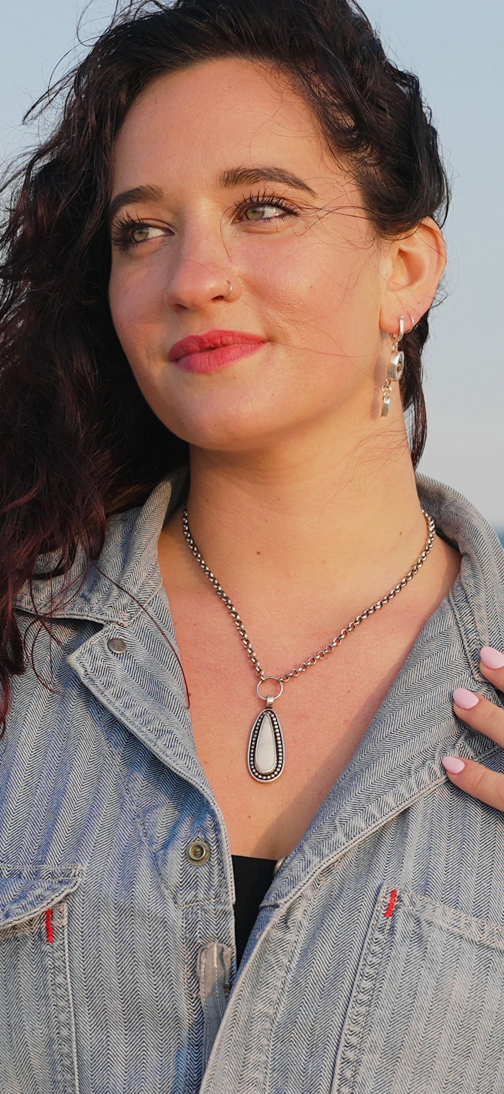 White Buffalo Drifter Necklace