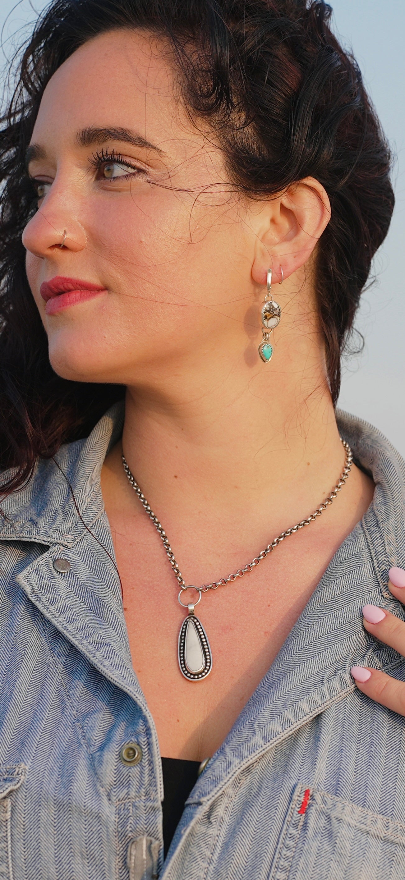White Buffalo Drifter Necklace