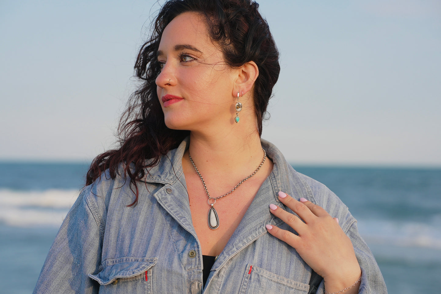 White Buffalo Drifter Necklace