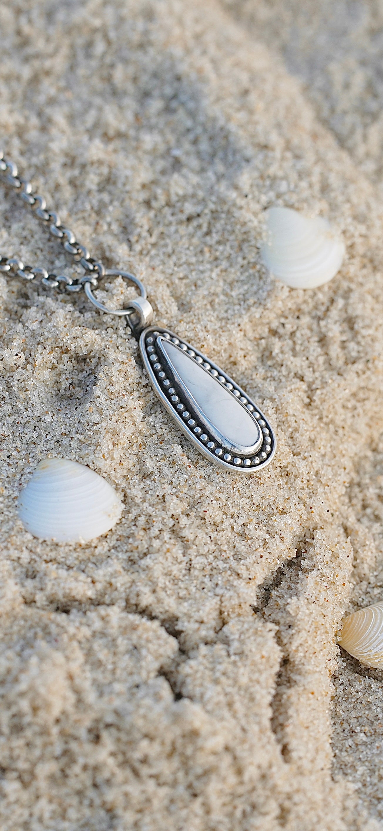 White Buffalo Drifter Necklace