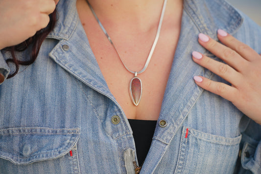 Arizona Bloody Basin Plume Necklace