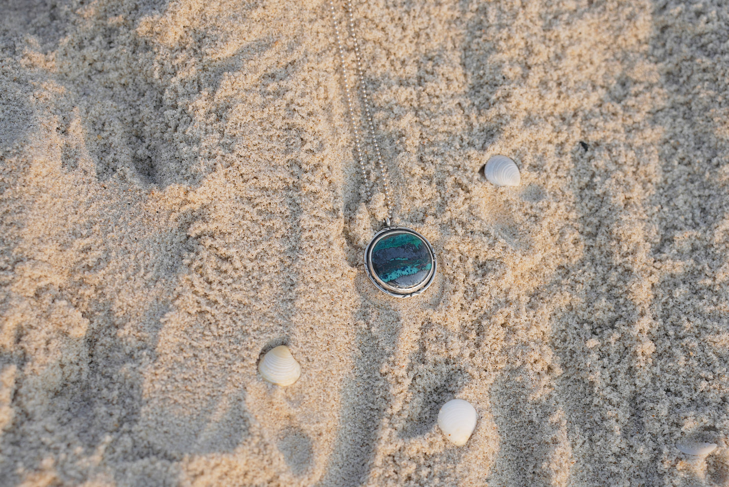 Enjoy The Journey Shattuckite Necklace