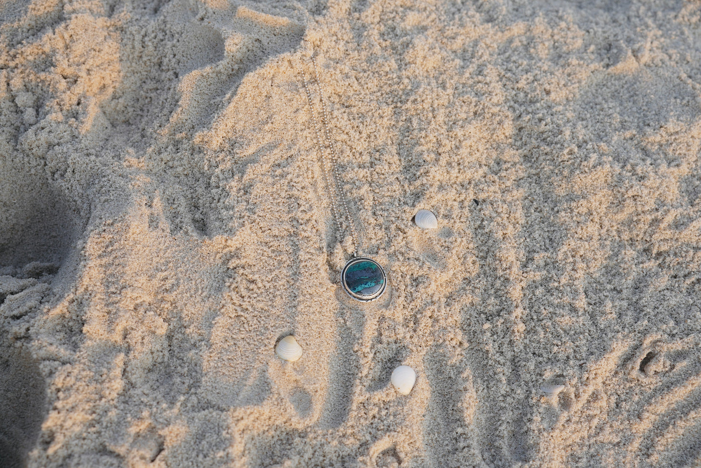 Enjoy The Journey Shattuckite Necklace