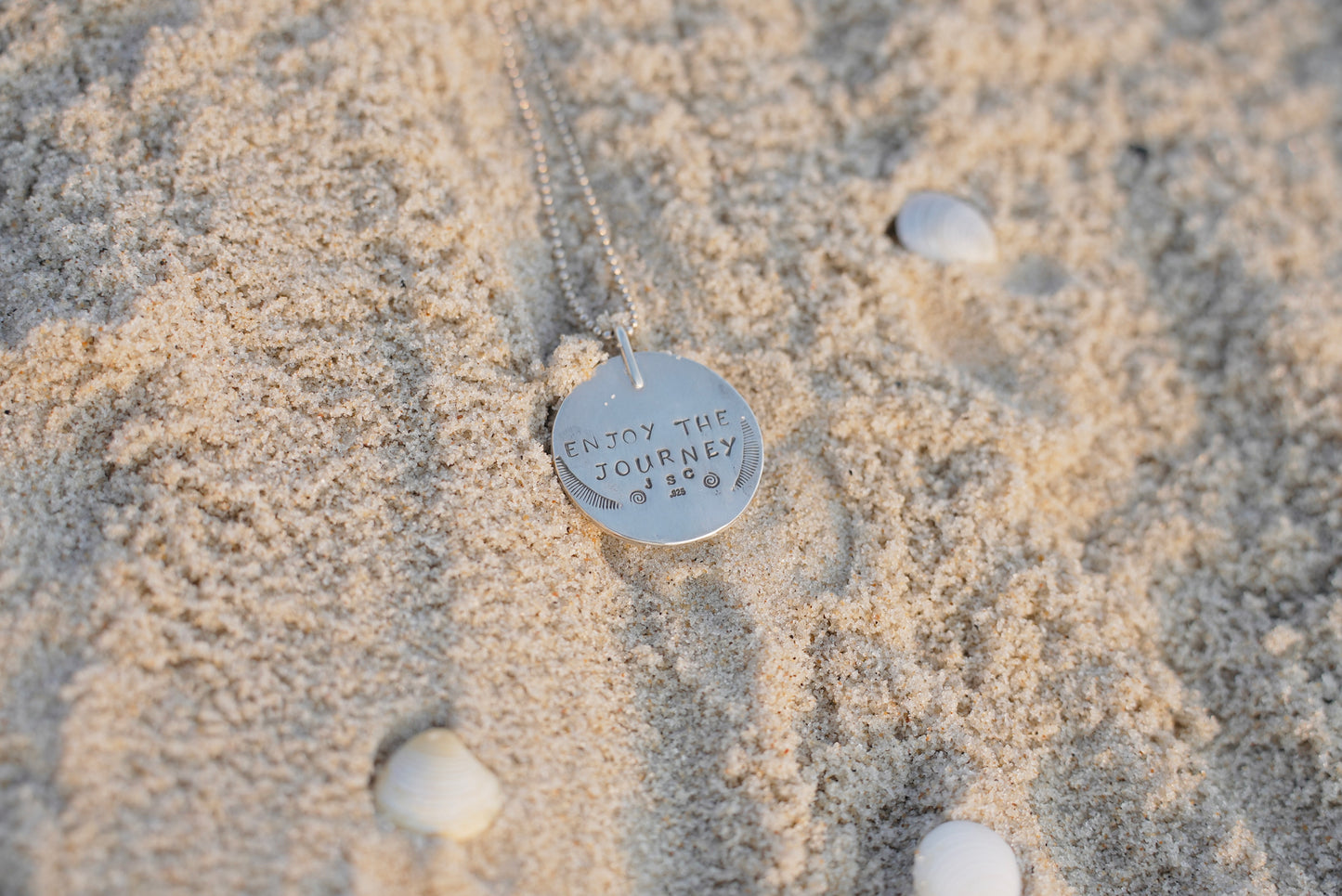 Enjoy The Journey Shattuckite Necklace