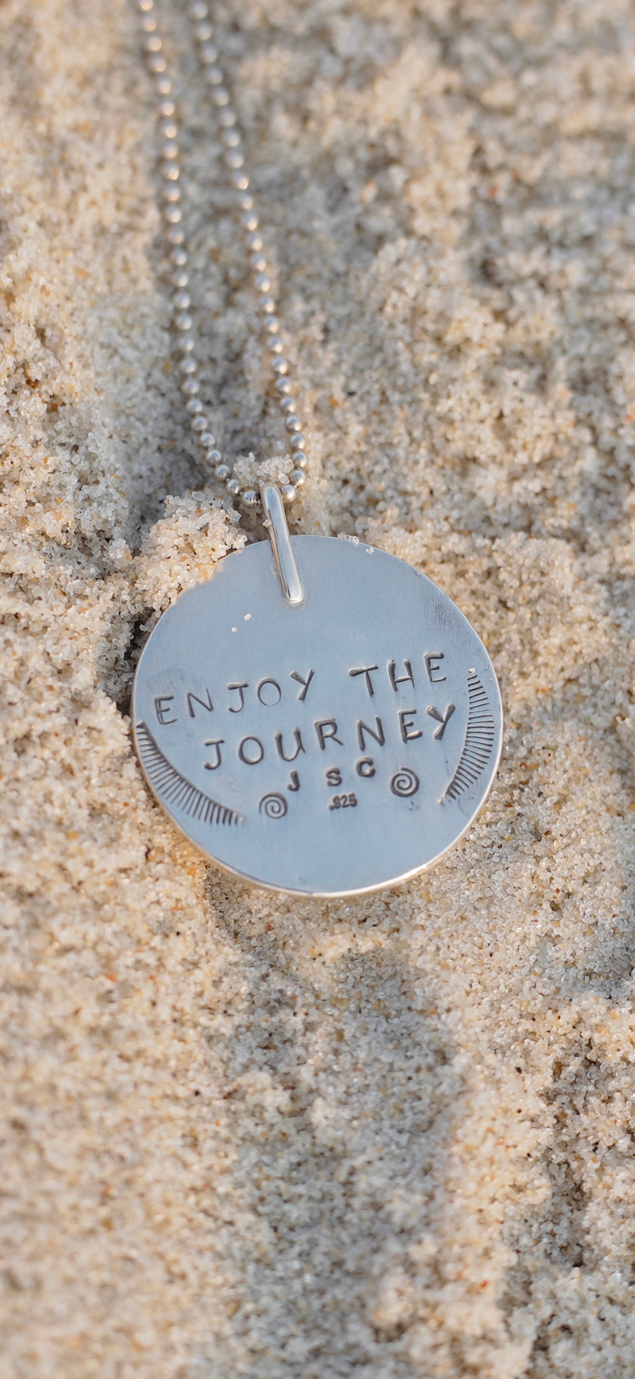 Enjoy The Journey Shattuckite Necklace
