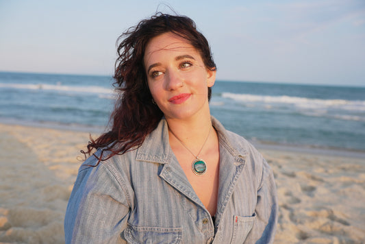 Enjoy The Journey Shattuckite Necklace