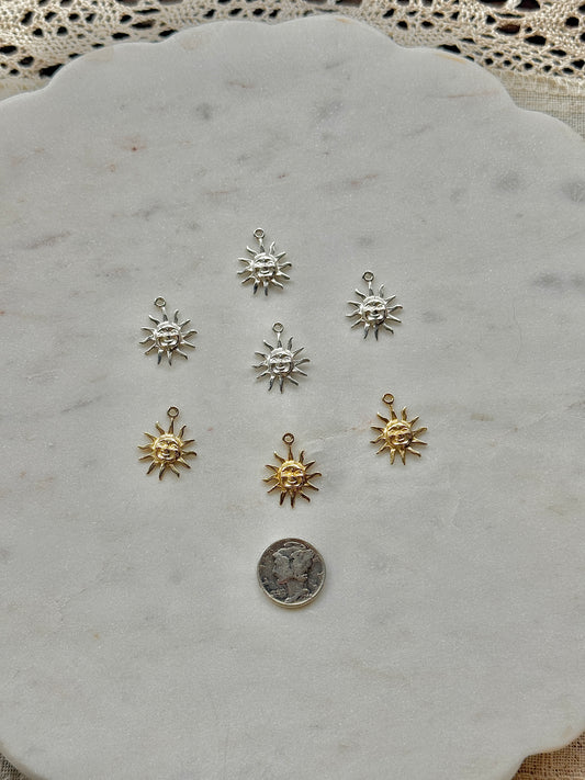 Vintage Revival Sicilian Sun Charms