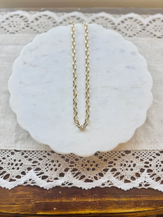 Chunky Rolo Chain Necklaces