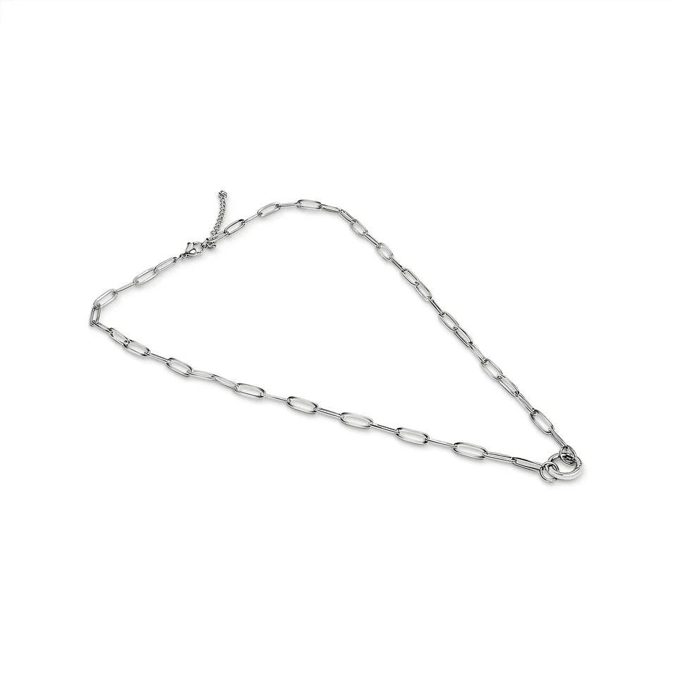 Stainless Steel Charm Keeper Neckalce