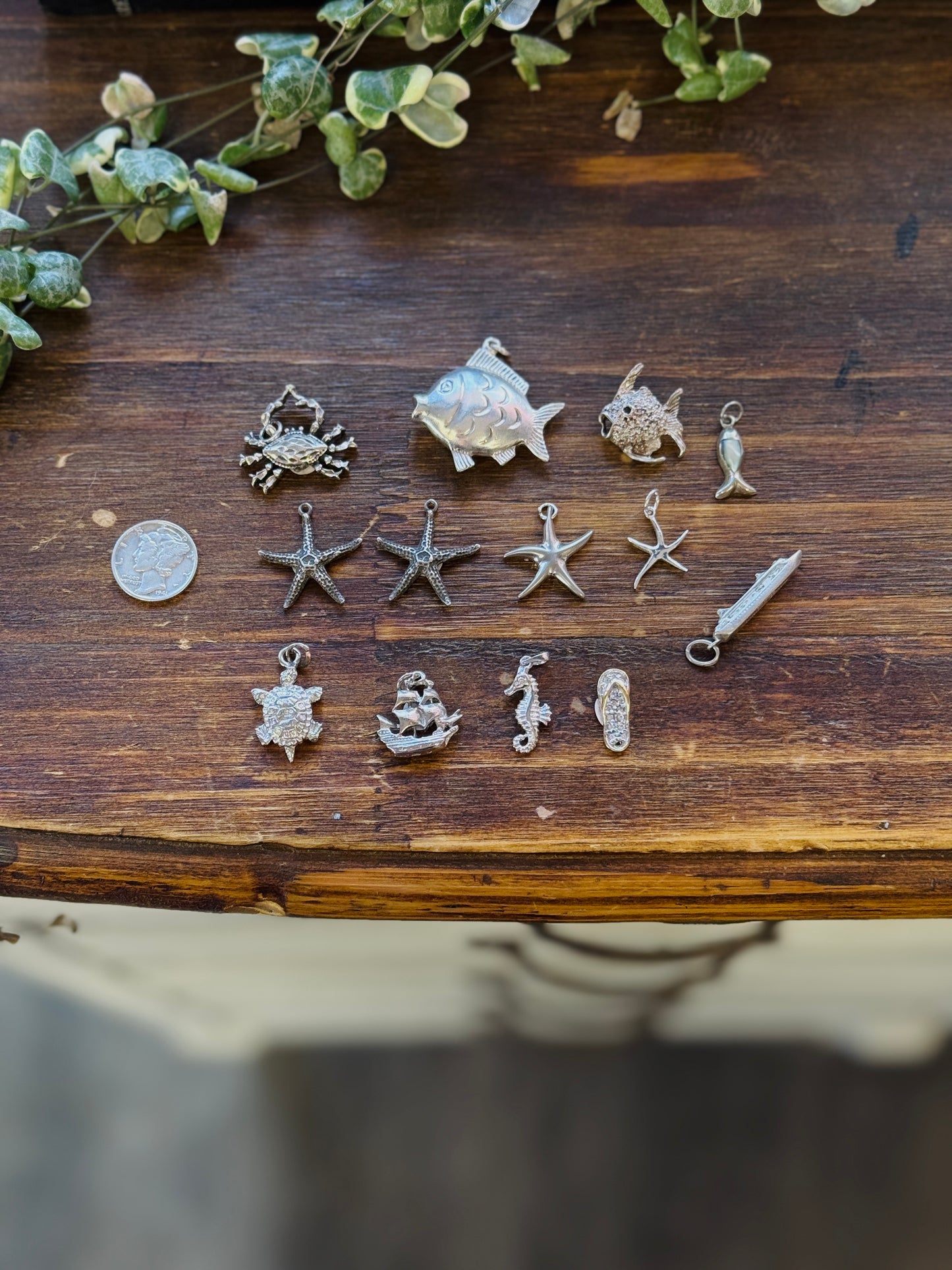 Vintage Ocean & Beach Charms
