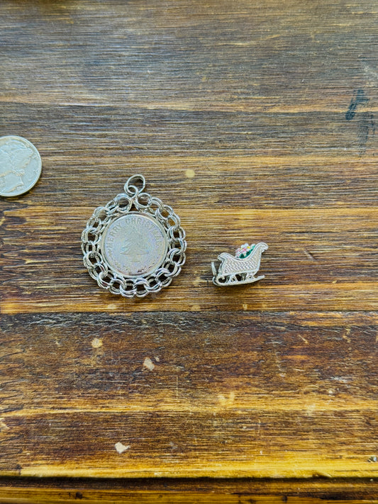 Vintage Christmas Charms