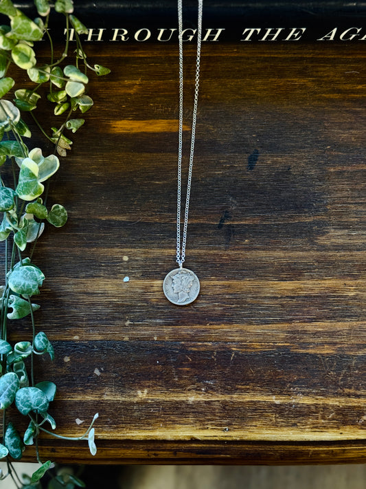 Mercury Dime Necklaces