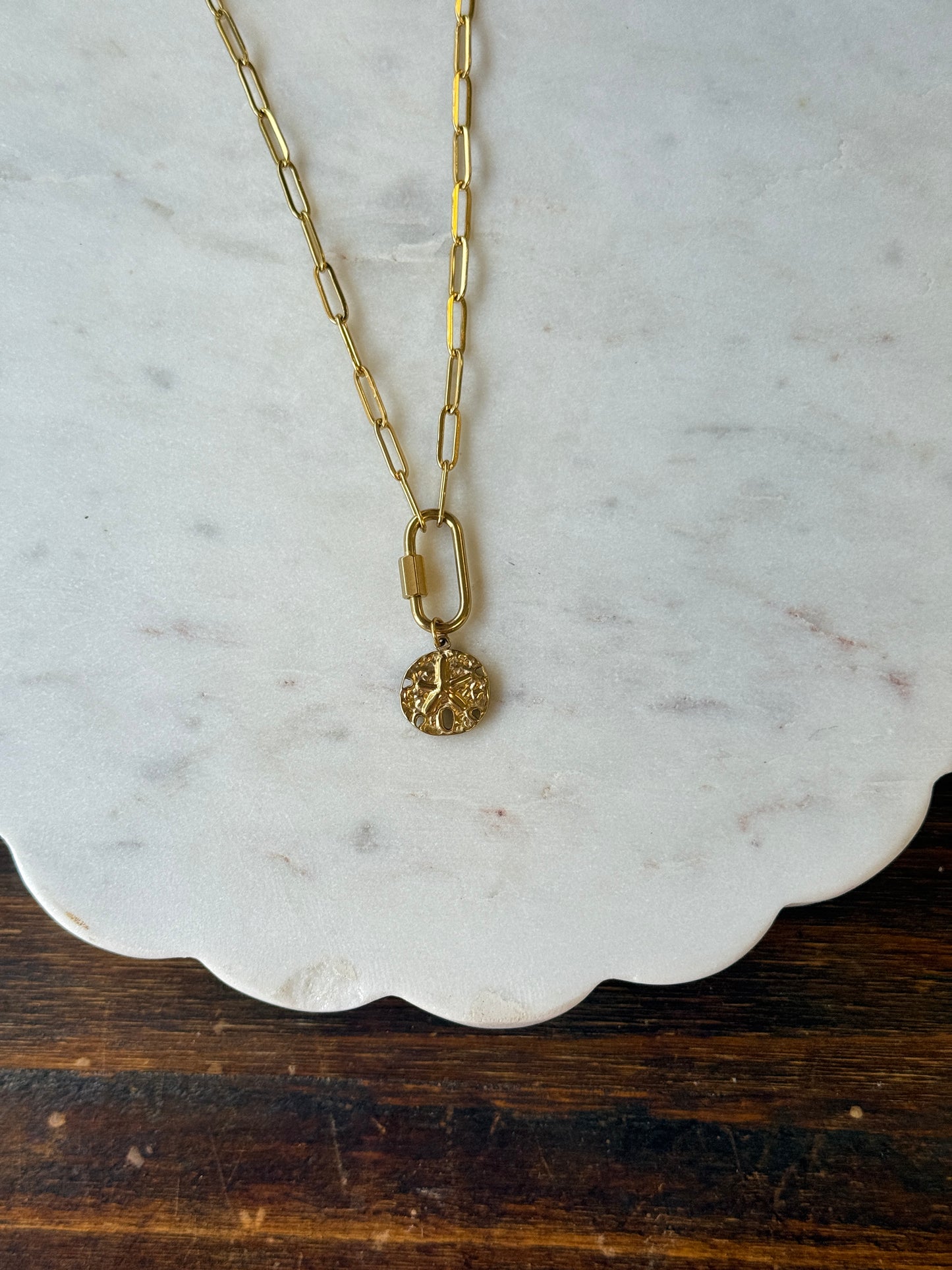 Carabiner Charm Holder or Necklace
