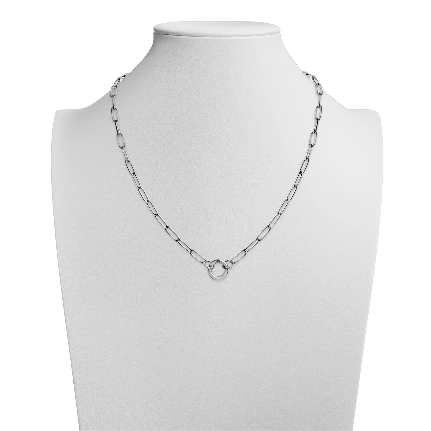 Silver Charm Keeper Necklace