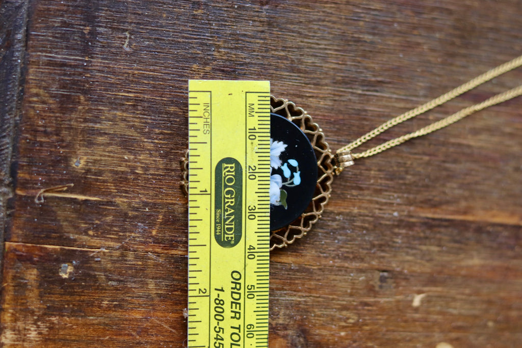 Rare 1980s inlay Kabana Gold Vermeil