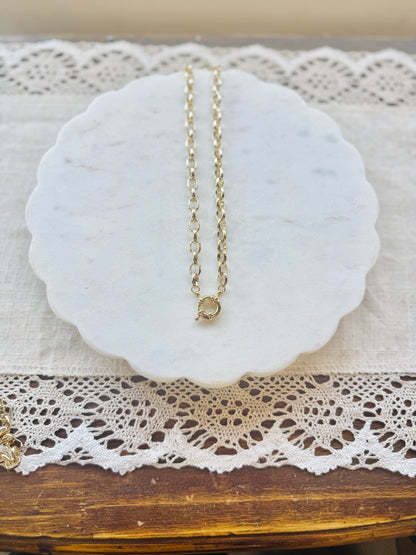 Chunky Rolo Chain Necklaces