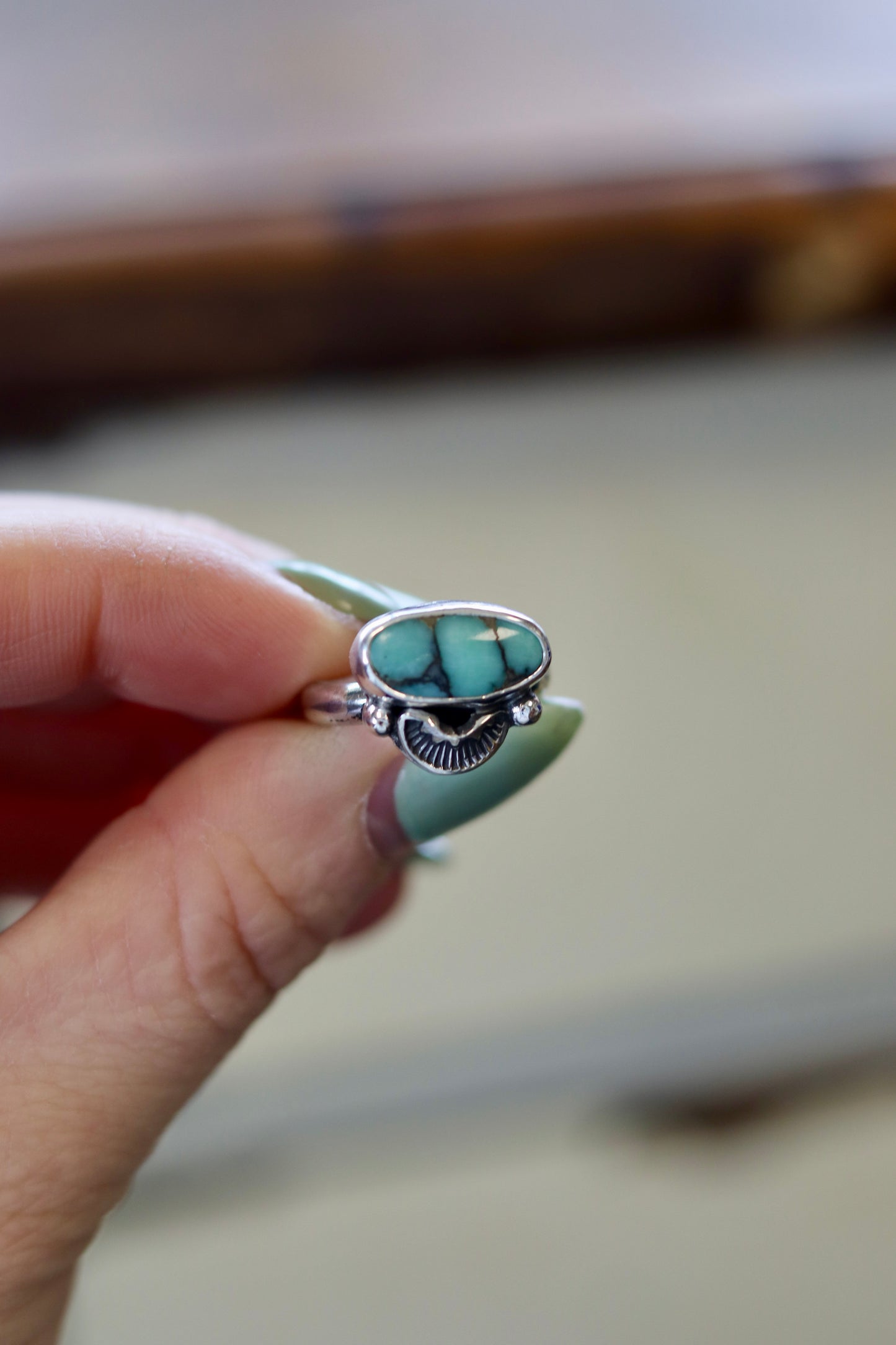 Calypso Variscite Ring Size 6