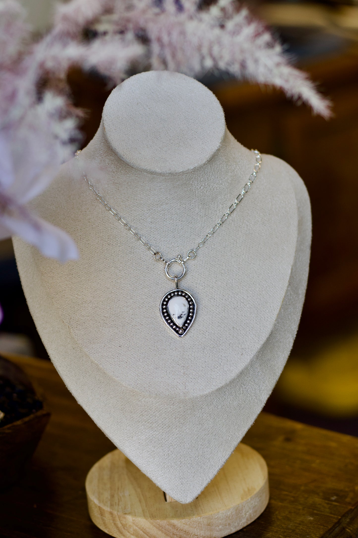 White Buffalo charm keeper