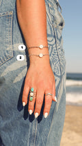Shiva shell bracelet