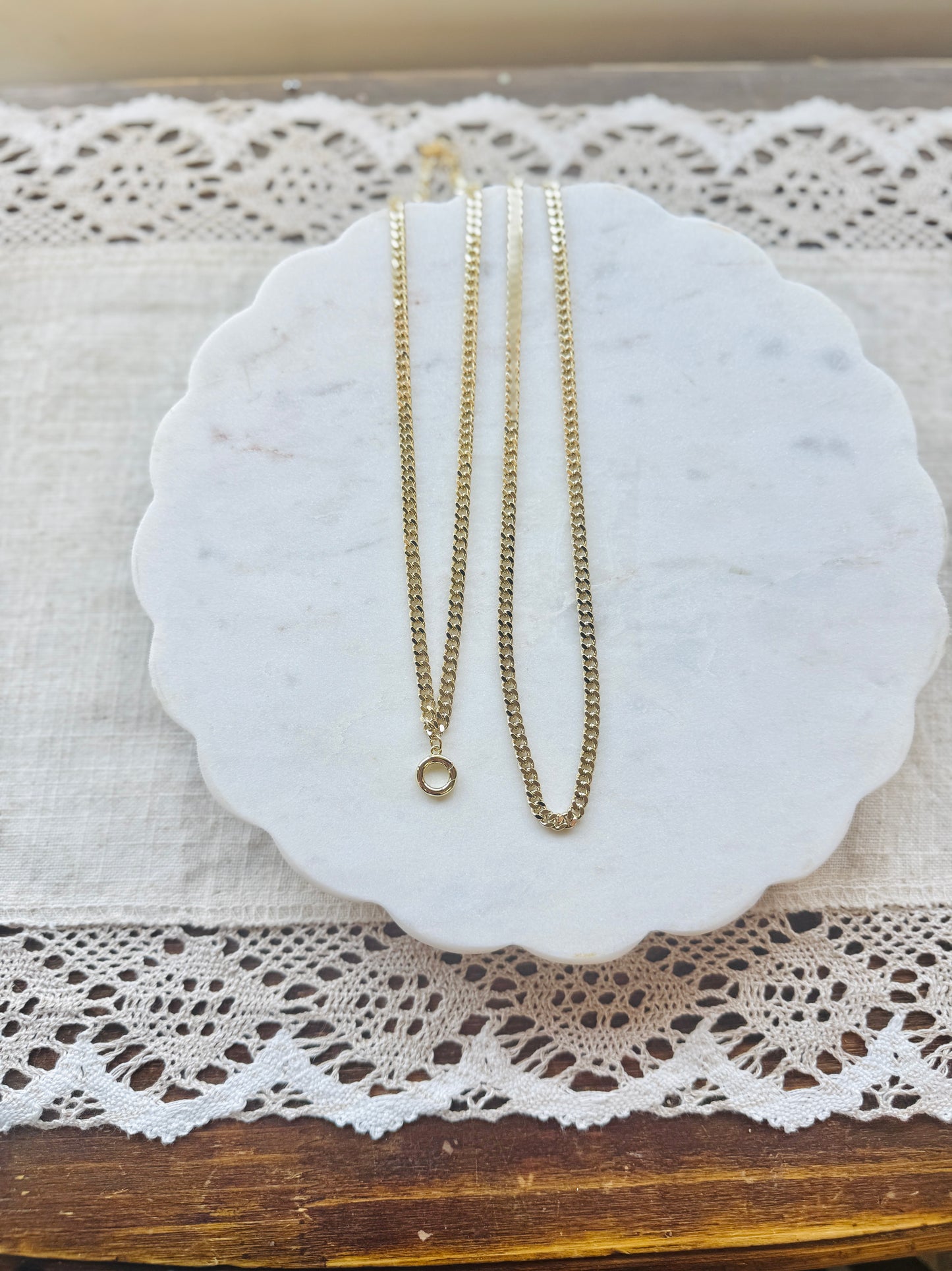 Curb Chain Necklaces