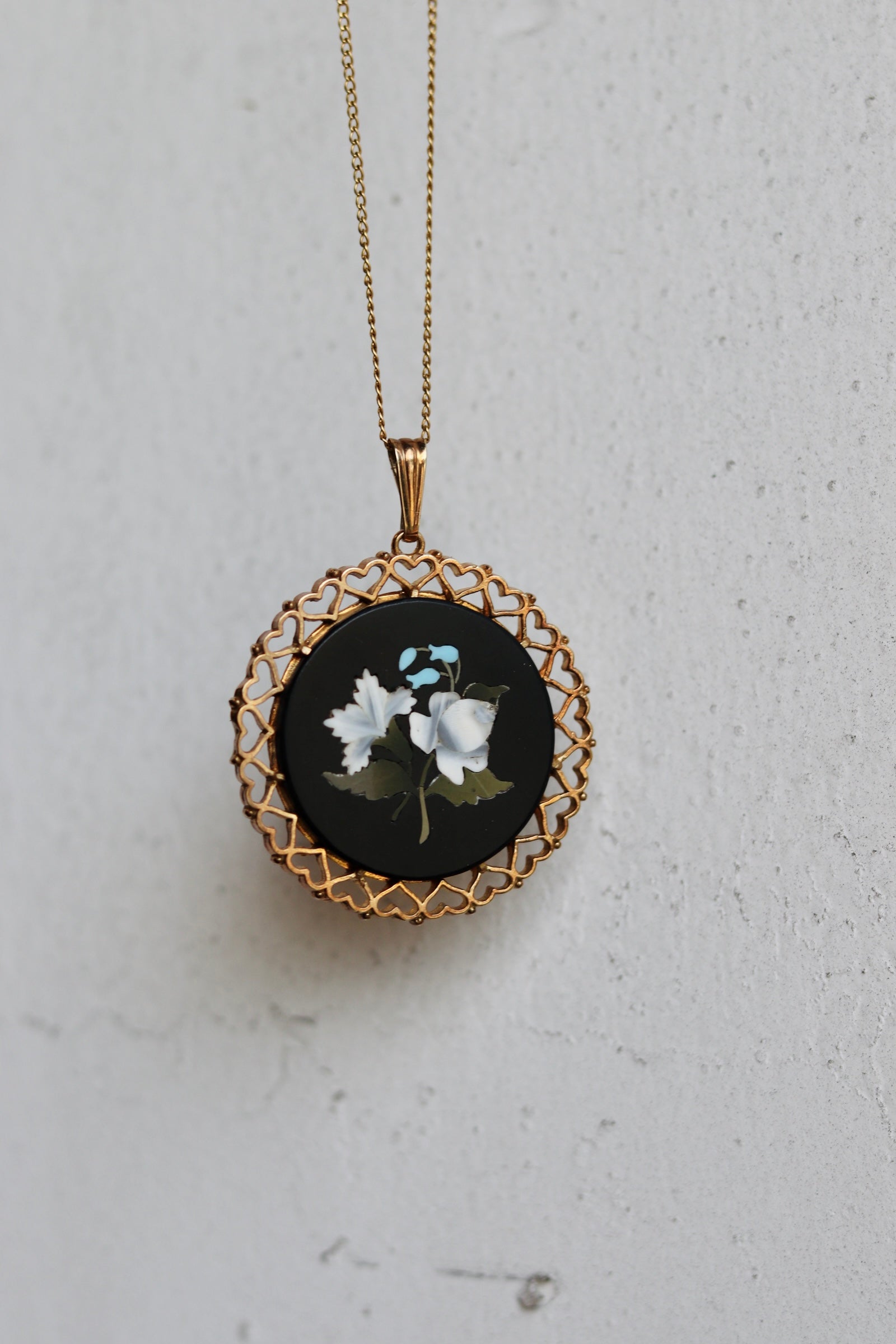 Rare 1980s inlay Kabana Gold Vermeil