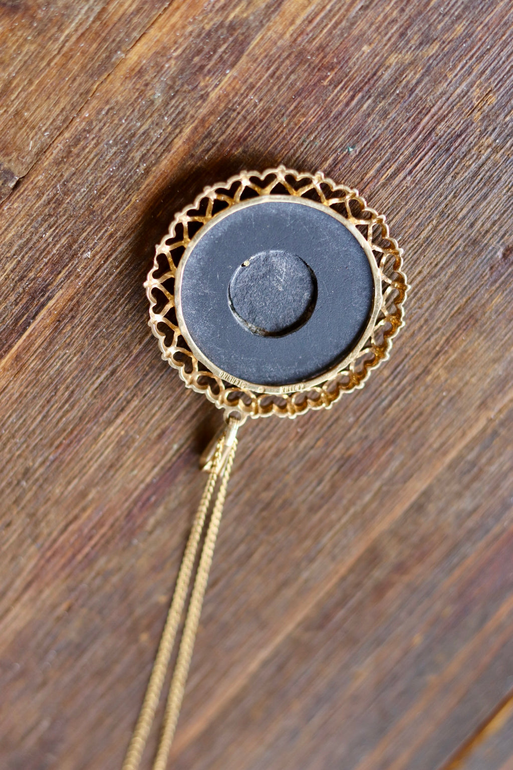 Rare 1980s inlay Kabana Gold Vermeil