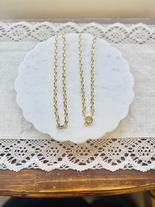 Chunky Rolo Chain Necklaces