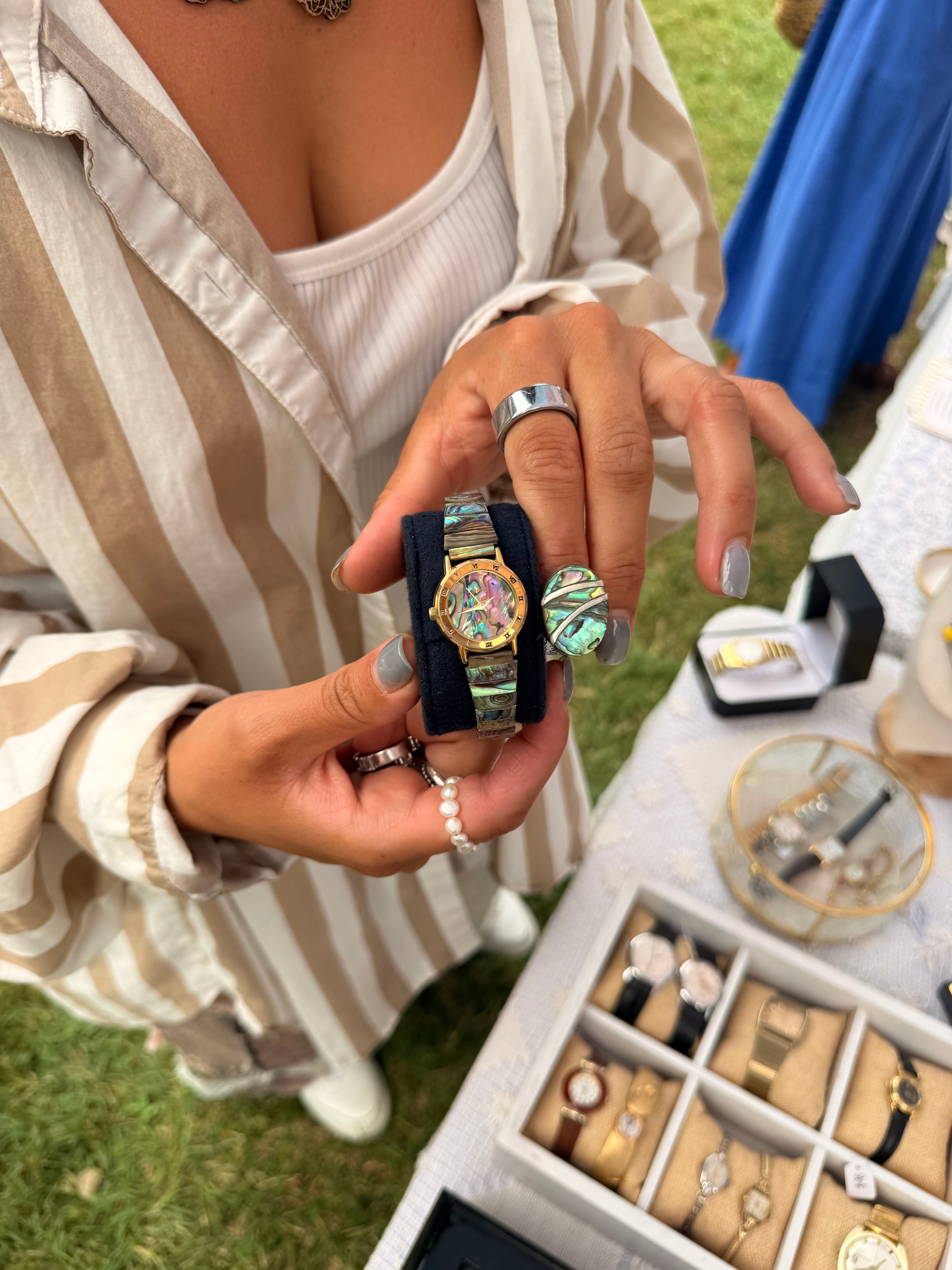 Abalone watch for Amariah