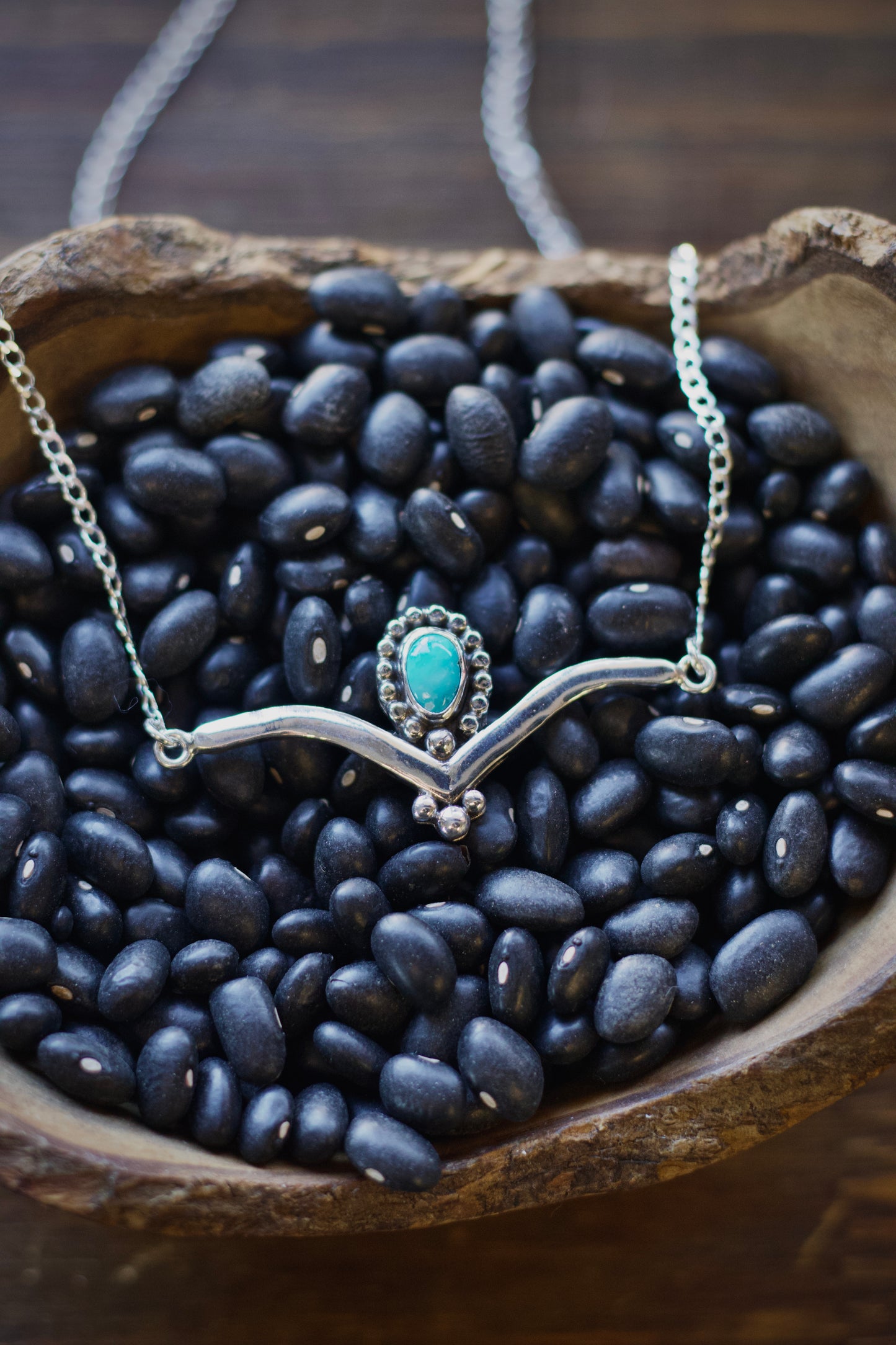 Chevron Turquoise Choker