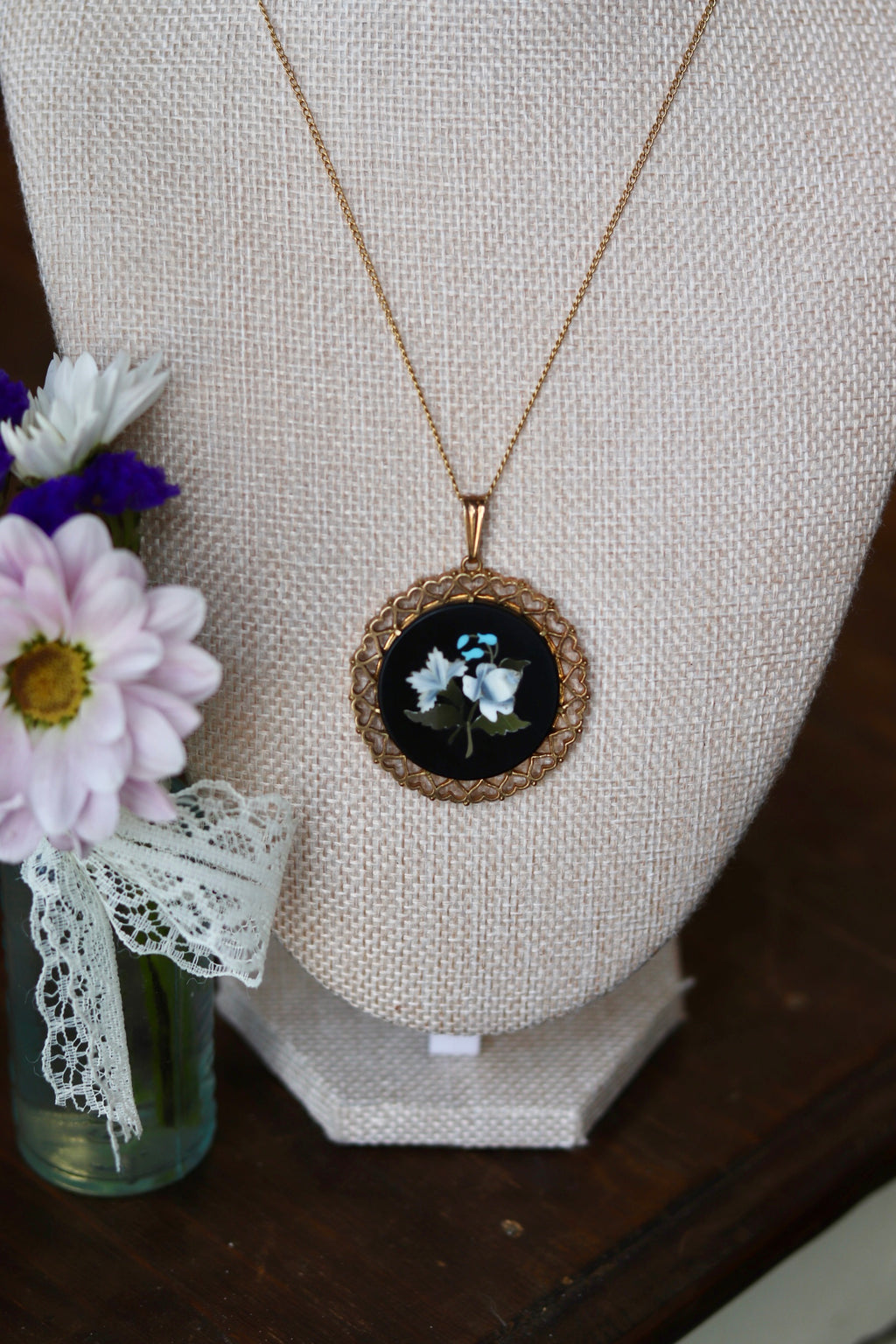 Rare 1980s inlay Kabana Gold Vermeil