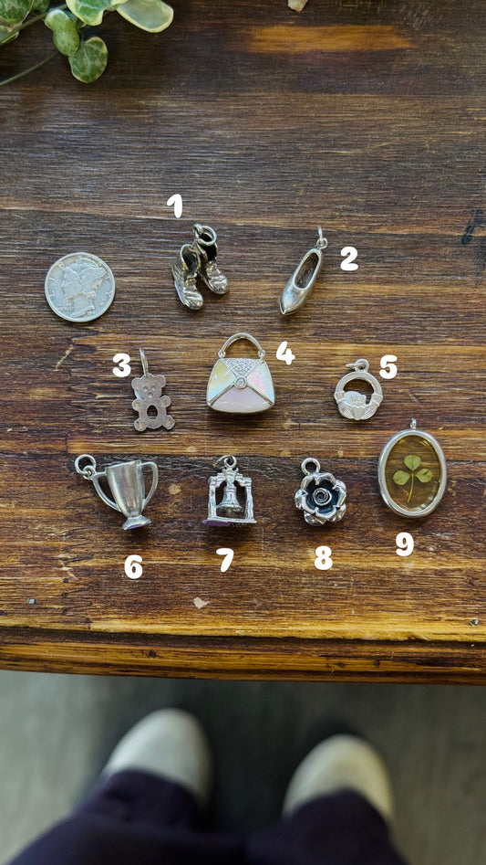 Vintage Fashion & Object Charms