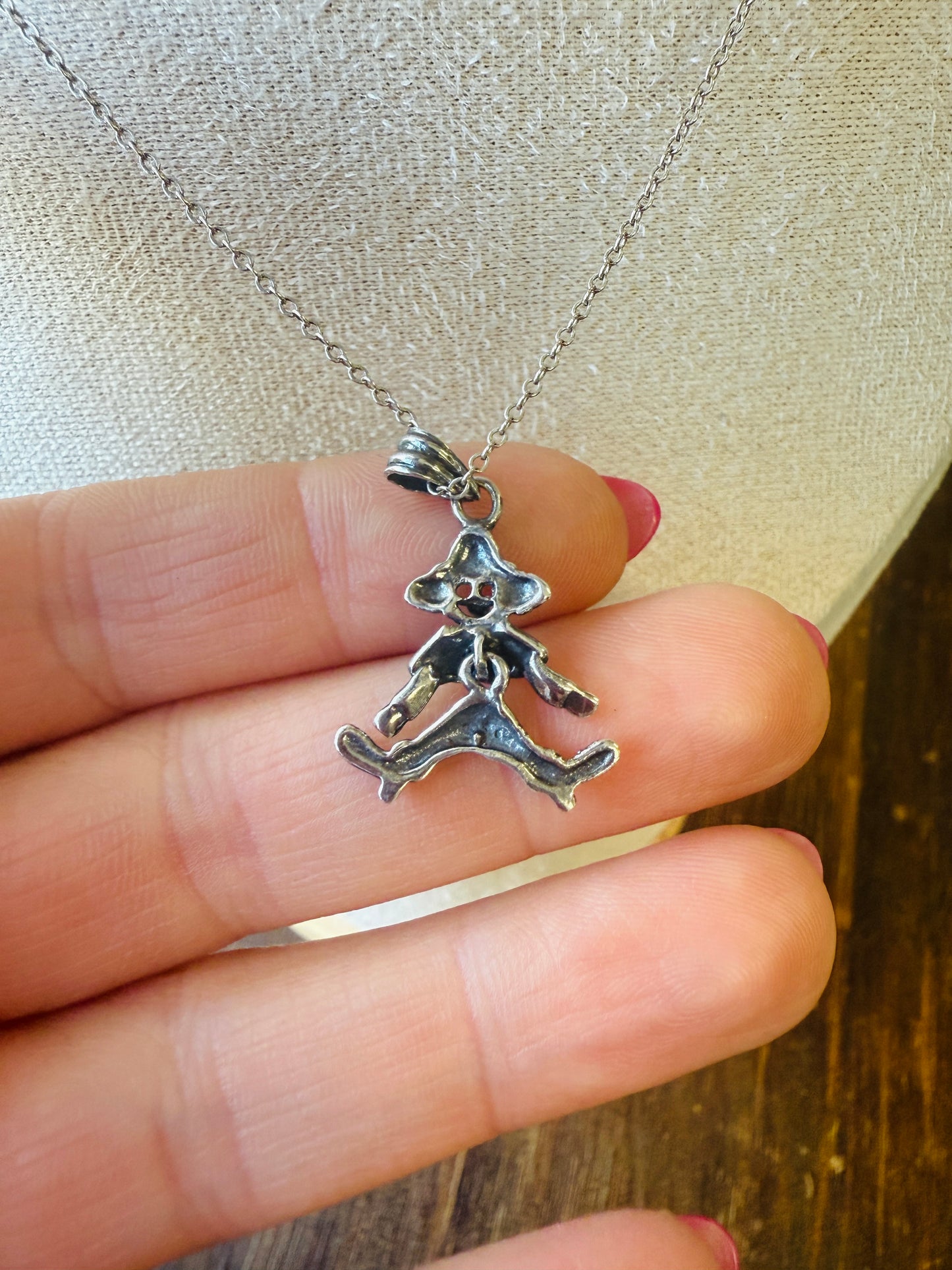 Articulated Clown Necklace