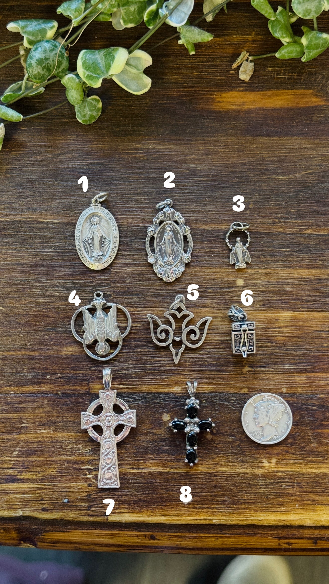 Vintage Religious Charms