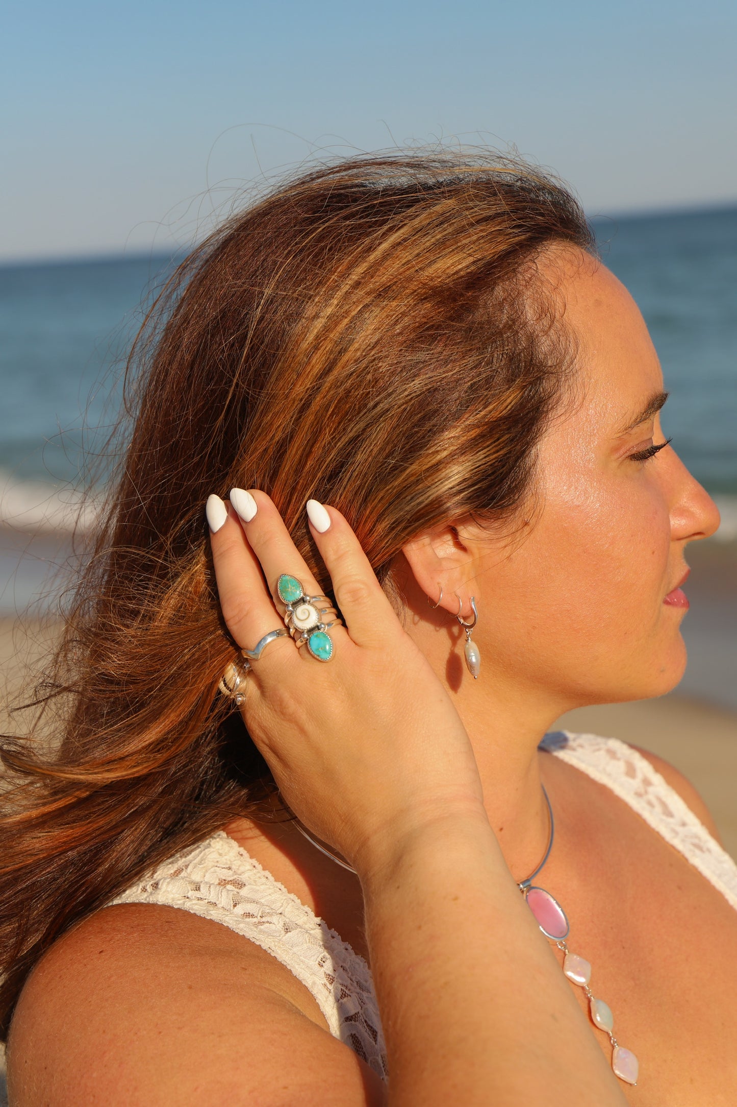 Shiva + turquoise size 7
