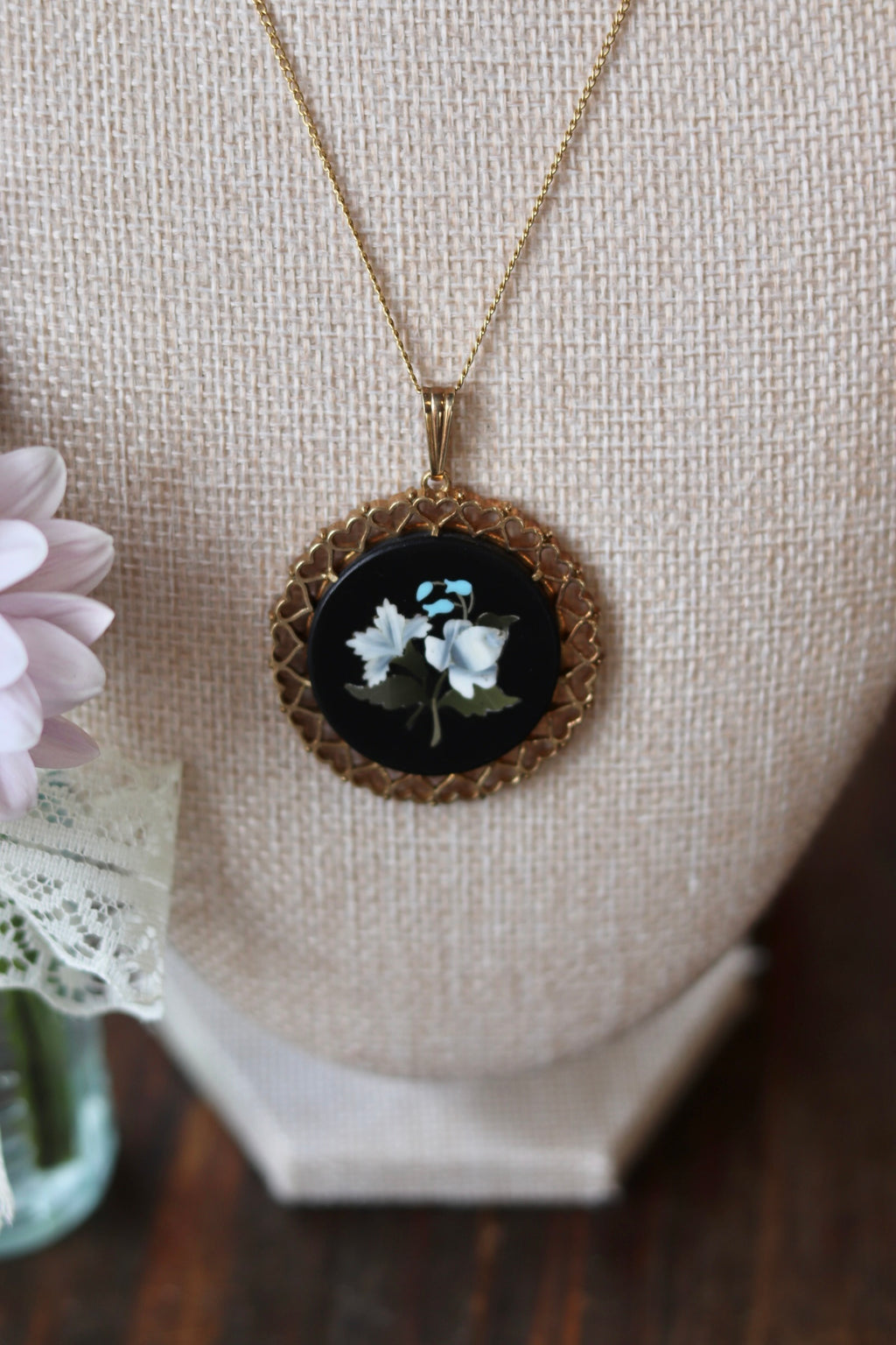 Rare 1980s inlay Kabana Gold Vermeil