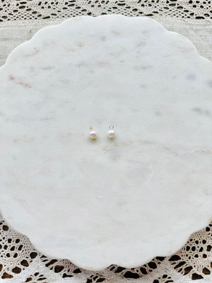 Mini pearl charms