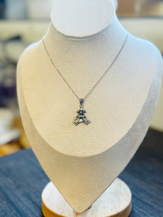 Articulated Clown Necklace