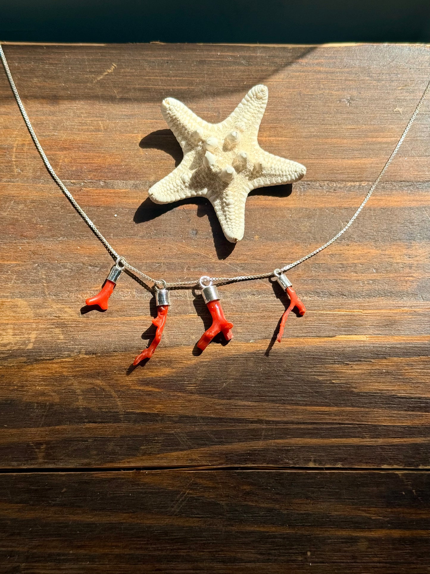Italian Coral Charms