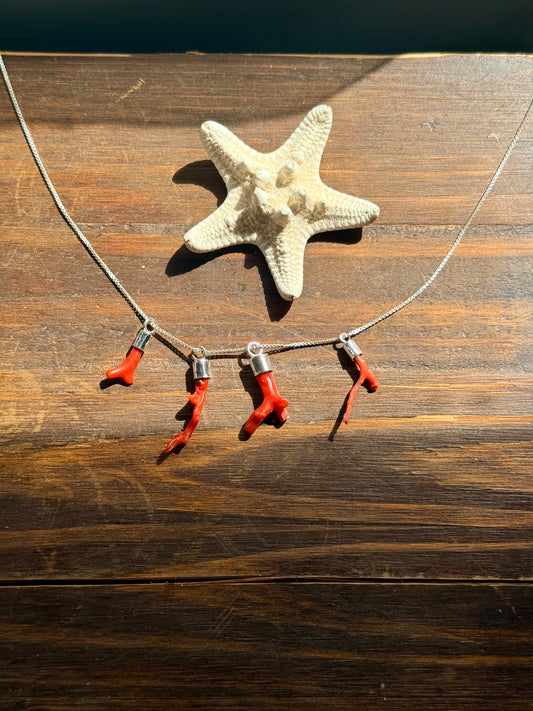 Italian Coral Charms