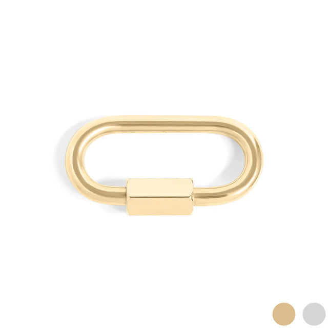 Carabiner Charm Holder or Necklace