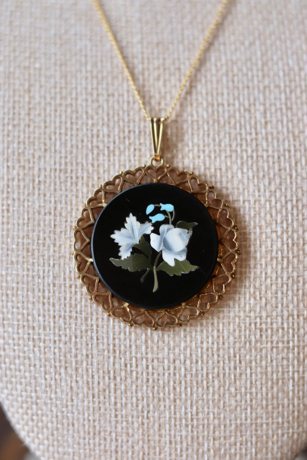 Rare 1980s inlay Kabana Gold Vermeil
