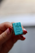 Bryon Yellowhorse Turquoise Mosaic Inlay Ring