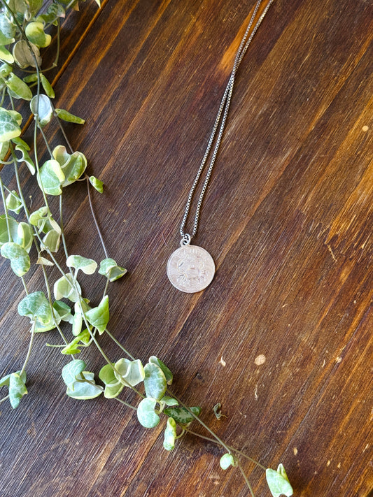 Vintage 1970s Cancer Necklace